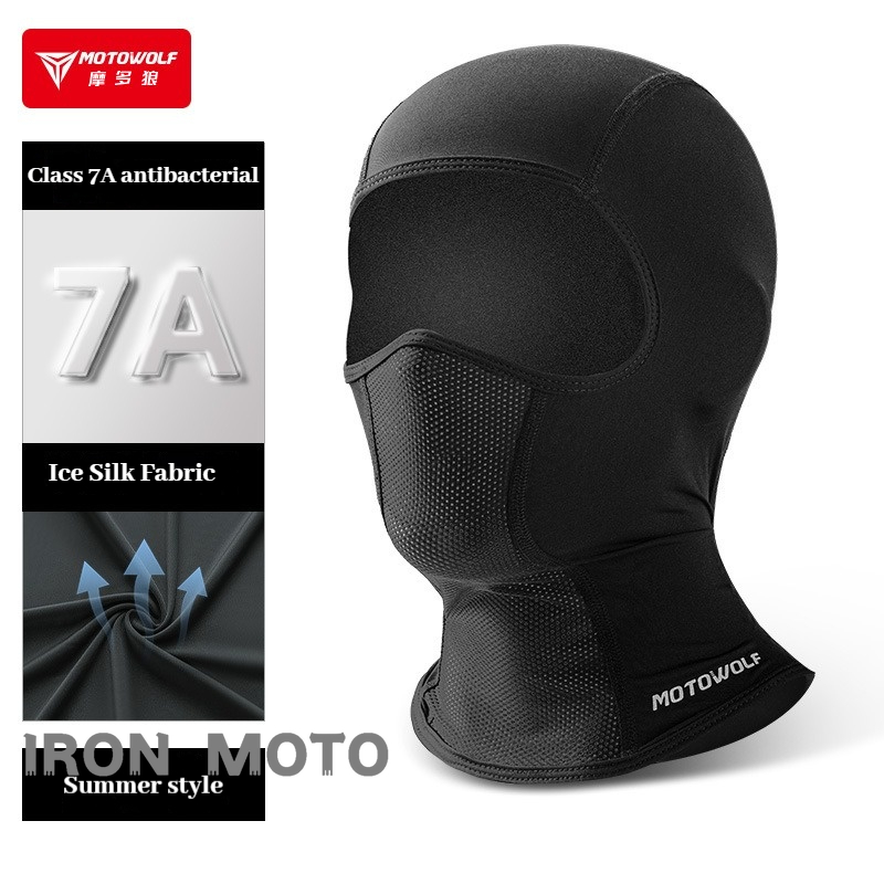 Running Gear Ideas - Летняя велосипедная кепка Motowolf, дышащая анти-УФ-балаклава