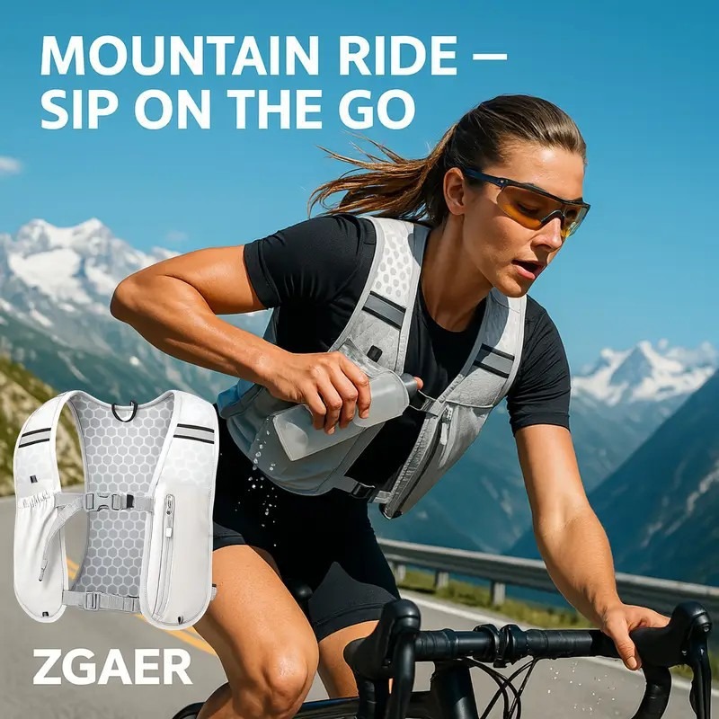 Running Gear Water - Новый ультралегкий жилет-рюкзак для бега с