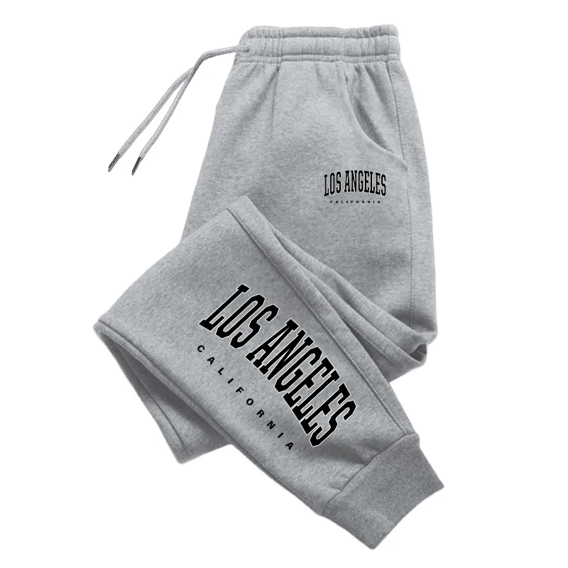 Running Gear Men - Мужские спортивные брюки с принтом, повседневные,