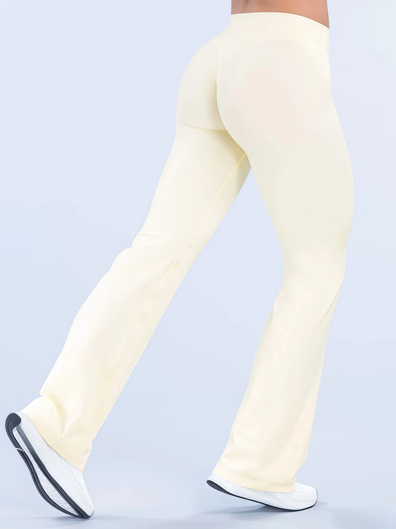 Running Gear Woman - HISTELLO Origin Flares Спортивные фитнес-брюки-клеш для