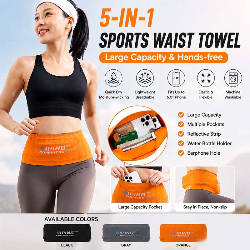 Running Gear Kit - Поясная сумка для бега с невидимым