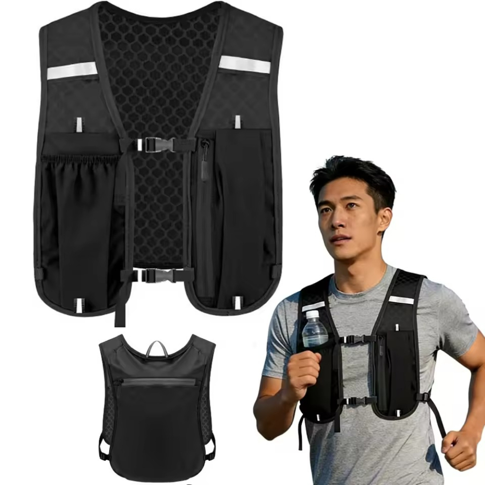 Running Gear Autumn - Гидратационный жилет-рюкзак для бега (мужской и