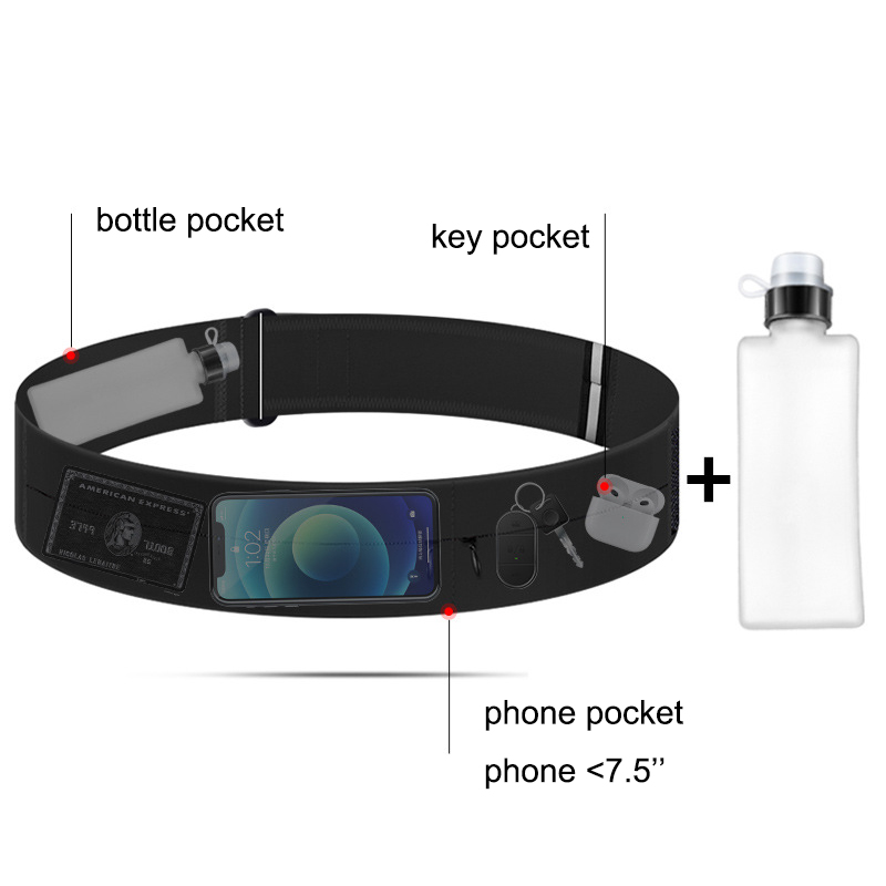 Поясная сумка для бега с бутыл – обзор и цена Running Gear Water