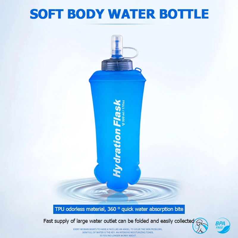 250/500/750 мл ТПУ Спортивная  – обзор и цена Running Gear Water