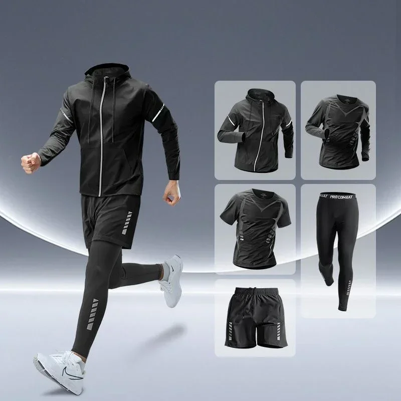 Мужской спортивный комплект дл – обзор и цена Running Gear Autumn