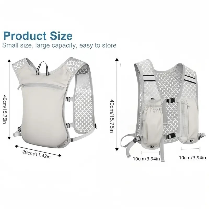 Новый ультралегкий жилет-рюкза – обзор и цена Running Gear Water