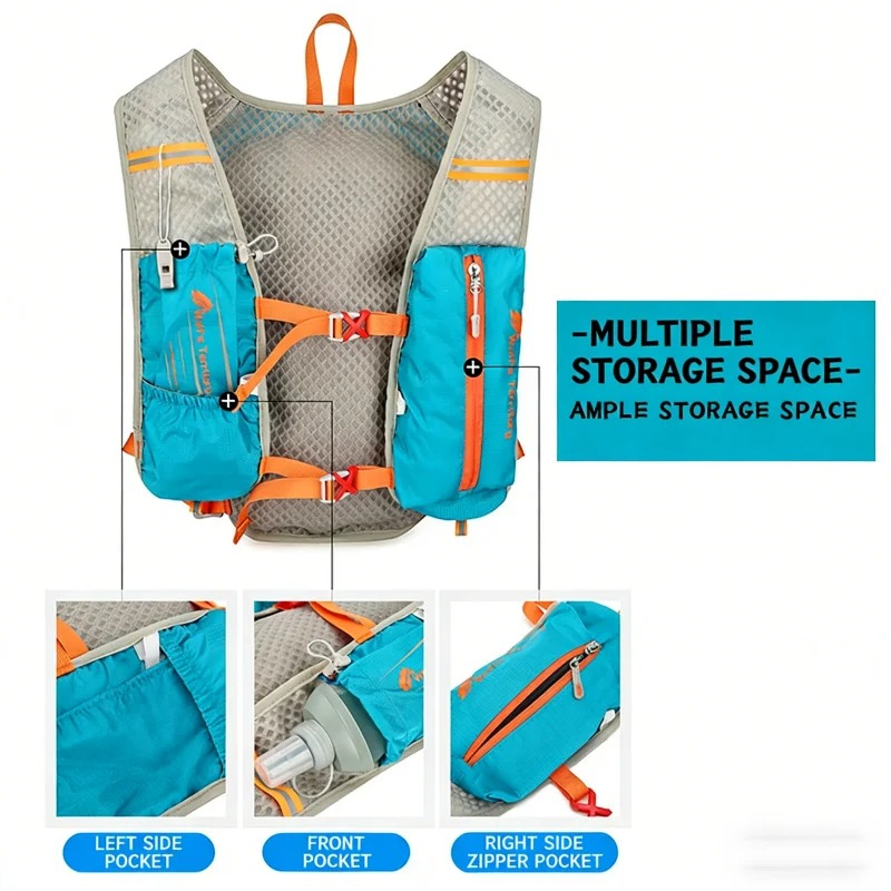 Рюкзак-жилет для бега, марафон – обзор и цена Running Gear Water
