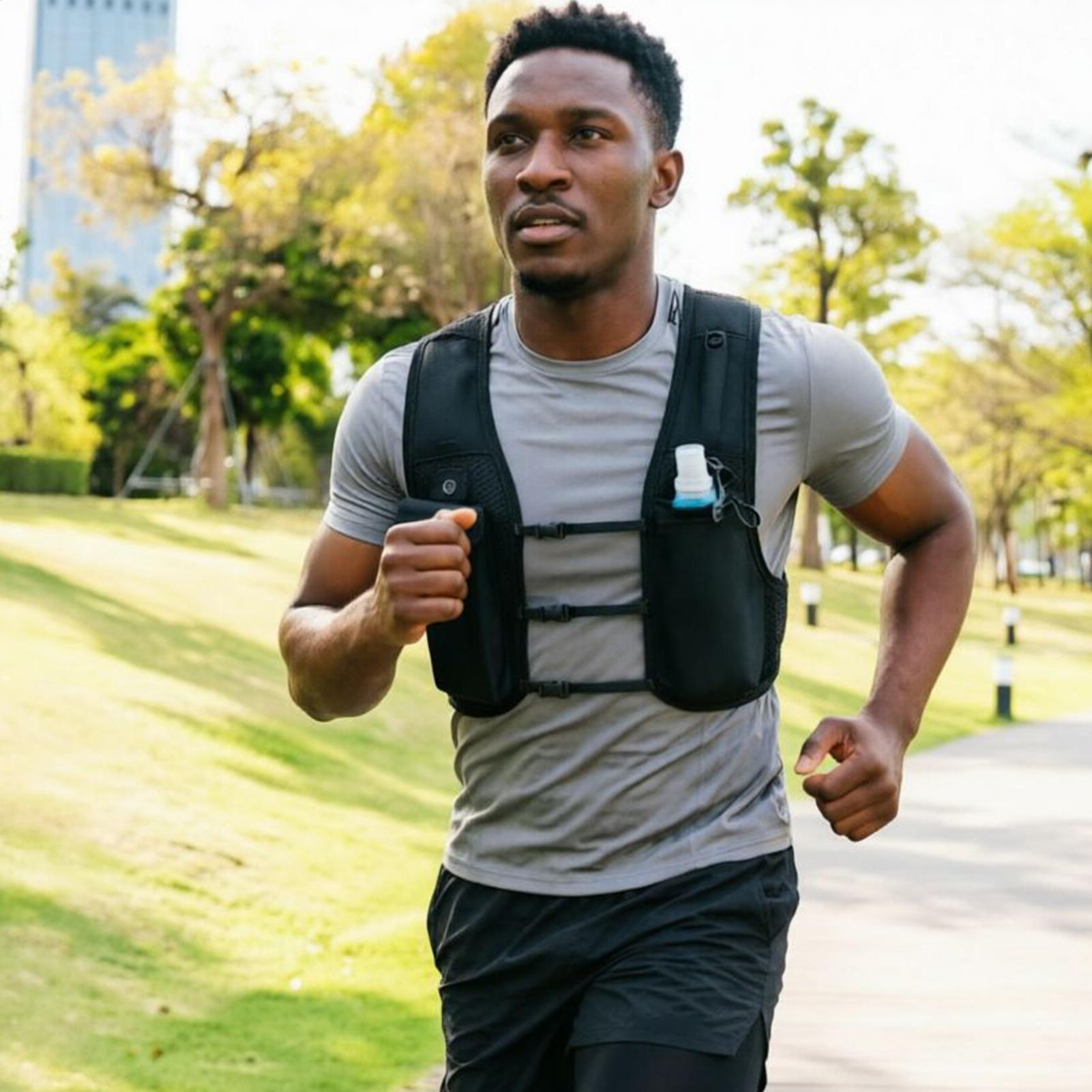 Светоотражающий жилет для бега – обзор и цена Running Gear Water