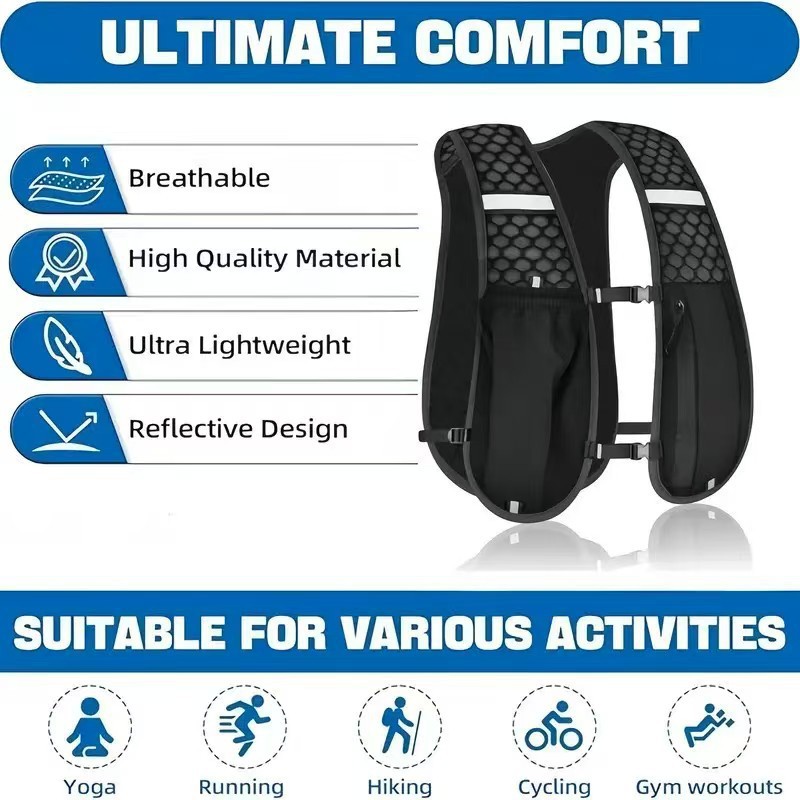 Гидратационный жилет-рюкзак дл – обзор и цена Running Gear Autumn