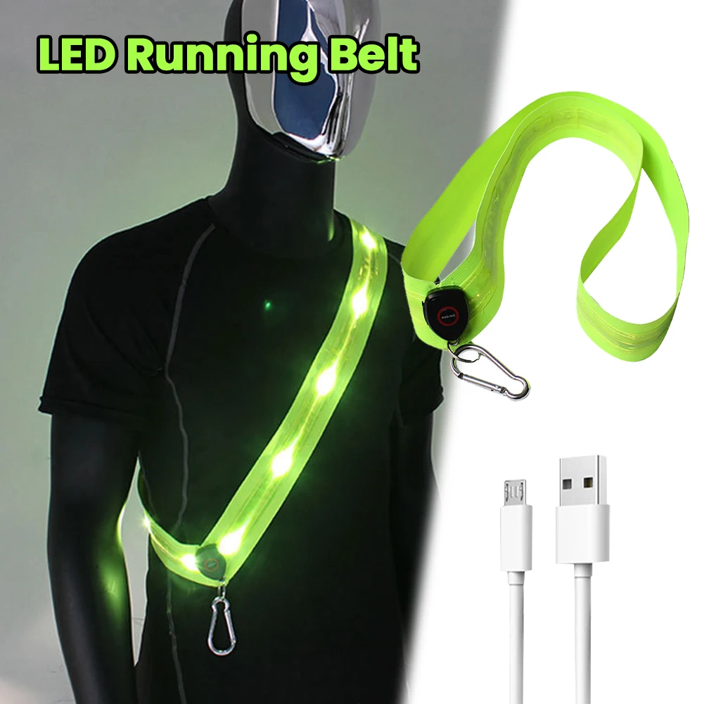 Светодиодный поясной ремень с  – обзор и цена Running Gear Ideas