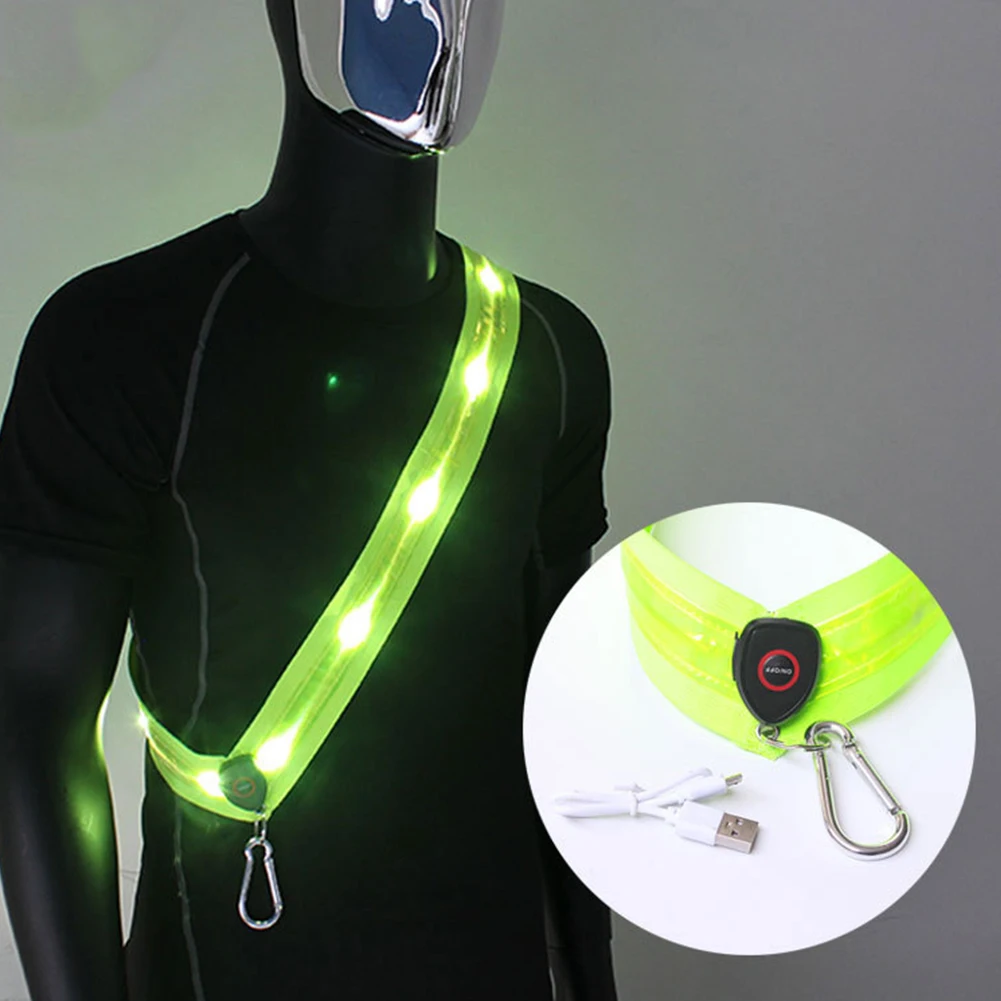 Светодиодный поясной ремень с  – обзор и цена Running Gear Ideas
