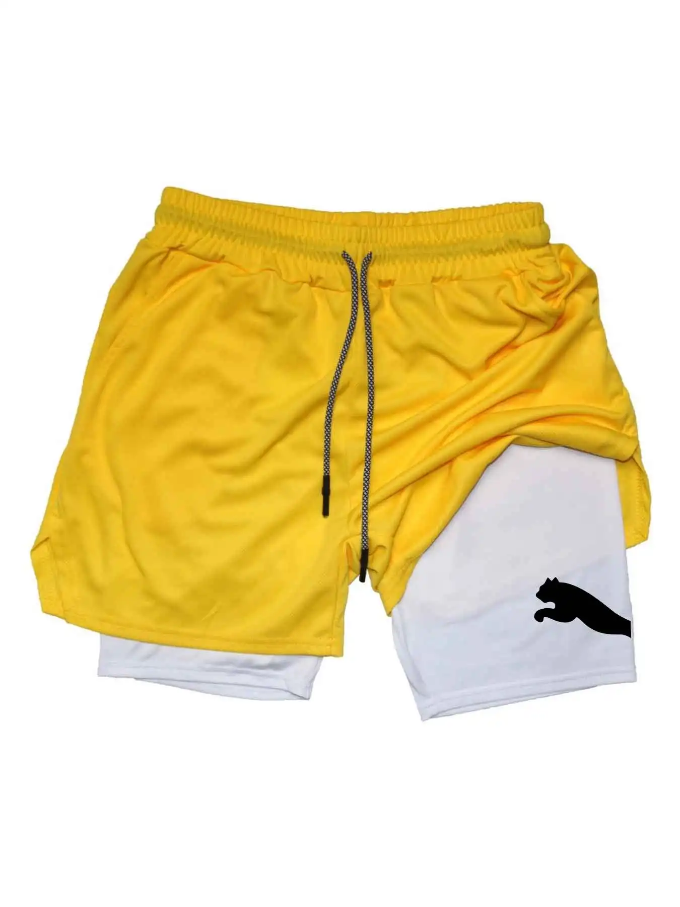 Спортивные шорты с принтом 2-в – обзор и цена Running Gear Men